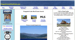 Desktop Screenshot of panguitchlakerealestate.com